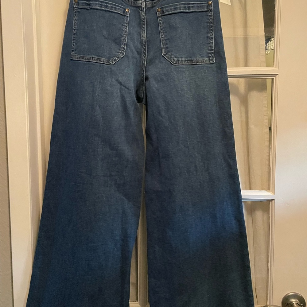 Maeve by Anthropologie high rise wide leg jean size 29, excellent condition! - Picture 4 of 11